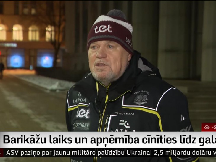 Sportistu klātbūtne barikādēs nostiprināja ticību un pārliecību klātesošajos