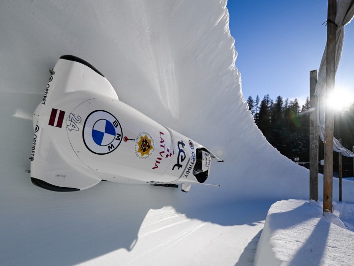 Mediju pārstāvji tiek aicināti uz preses konferenci ar Latvijas bobsleja komandu