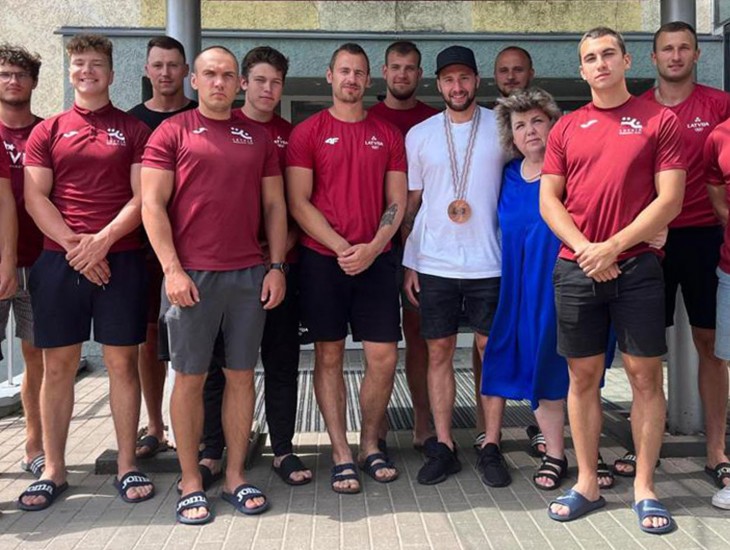 Bobslejisti aizvadījuši šīs vasaras pirmās treniņnometnes