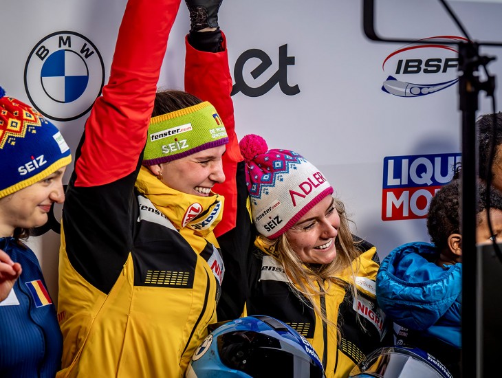 Vāciete Liza Bukvica kļūst par Eiropas čempioni monobobslejā