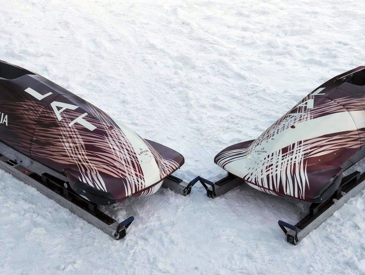 Līdzjutēji devuši vārdus Latvijas bobsleja kamanām